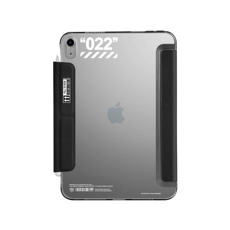 Apple iPad Air 11 2025 M3 Kılıf SkinArma Kalemlikli Arkası Şeffaf Standlı Magnetik Taihi Sora Kılıf - 9