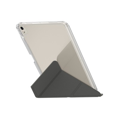Apple iPad Air 11 2025 M3 Kılıf Skinarma Kalemlikli Arkası Şeffaf Standlı Magnetik Zeta Kılıf - 9
