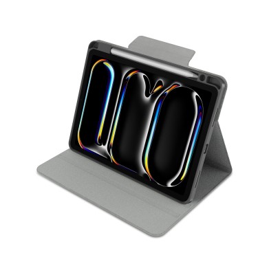 Apple iPad Air 11 2025 M3 Raptic Spin Detachable Folio PU Stand Case with Detachable Pencil Compartment - 4
