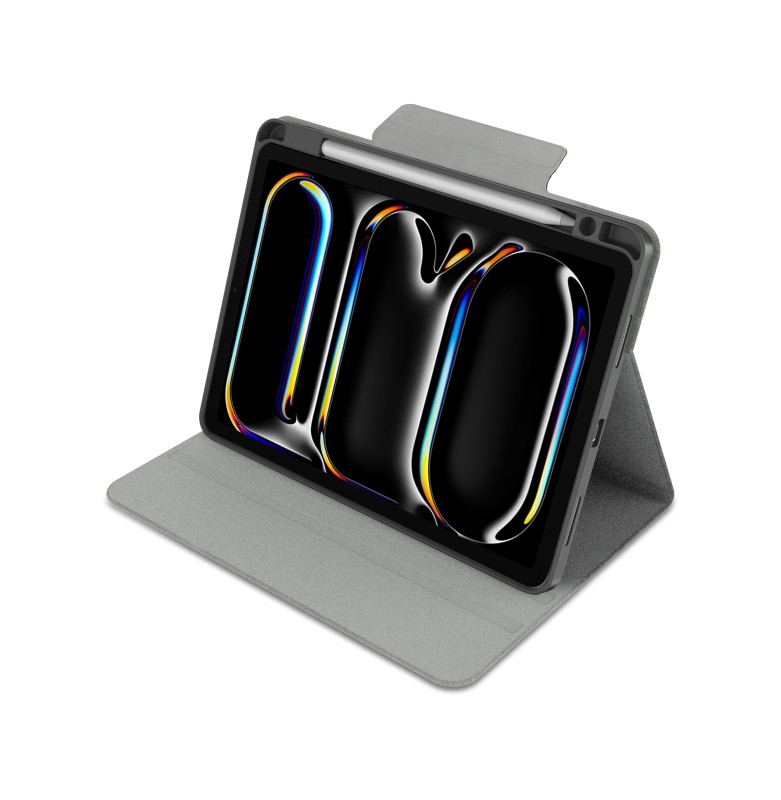 Apple iPad Air 11 2025 M3 Raptic Spin Detachable Folio PU Stand Case with Detachable Pencil Compartment - 4