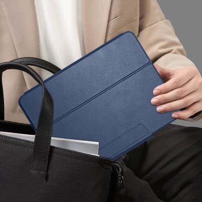 Apple iPad Air 11 2025 M3 Raptic Spin Detachable Folio PU Stand Case with Detachable Pencil Compartment - 24