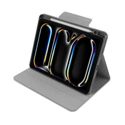 Apple iPad Air 11 2025 M3 Raptic Spin Detachable Folio PU Stand Case with Detachable Pencil Compartment - Raptic