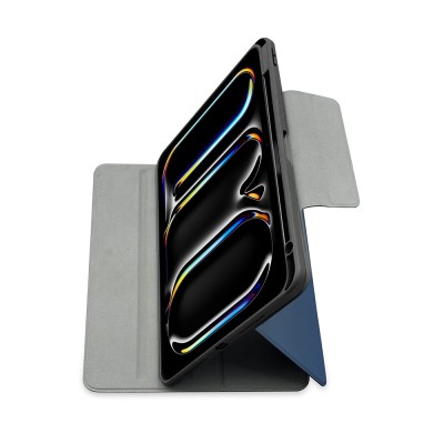 Apple iPad Air 11 2025 M3 Raptic Spin Detachable Folio PU Stand Case with Detachable Pencil Compartment - 18