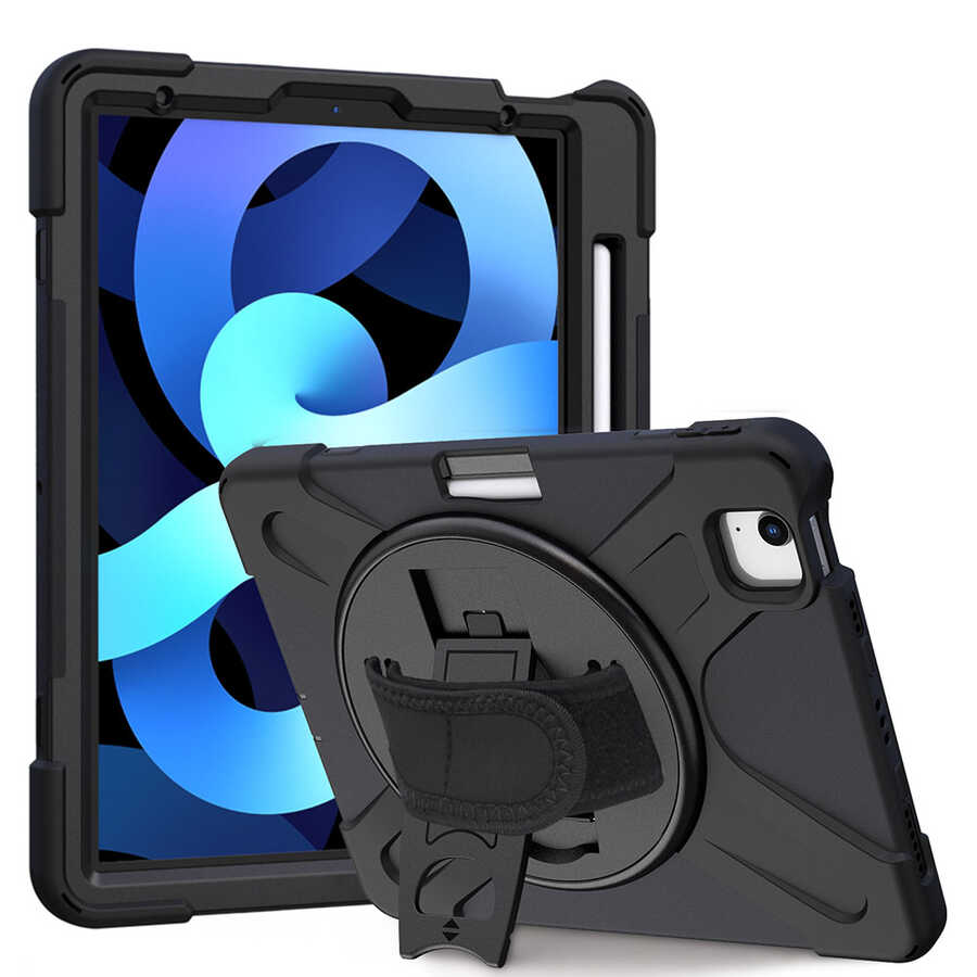 Apple iPad Air 11 2025 M3 Zore Defender Tablet Silikon - Siyah