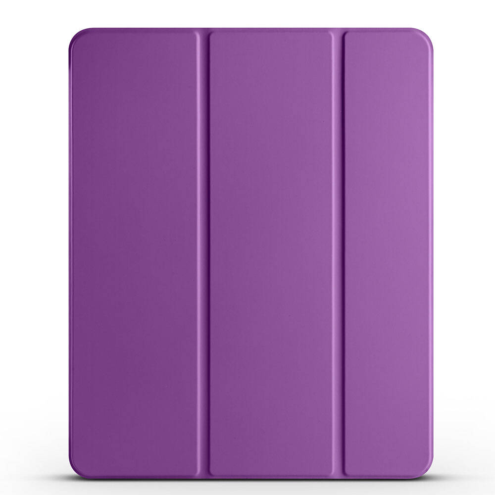 iPad Air 11 2025 M3 NXXA Smart Cover Kalem Bölmeli Standlı 1-1 Kılıf - Mor