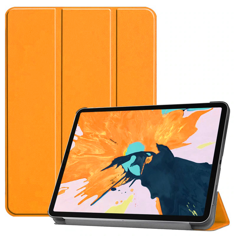 Apple iPad Air 11 2025 M3 Zore Smart Cover Standlı 1-1 Kılıf - Turuncu