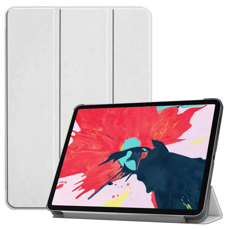 Apple iPad Air 11 2025 M3 Zore Smart Cover Standlı 1-1 Kılıf - Beyaz