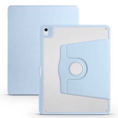 Apple iPad Air 13 2024 Case Zore Thermal Pen Compartment Rotatable Stand Case - Zore