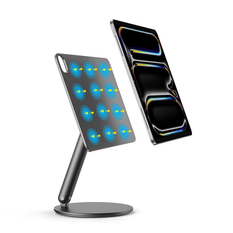 Apple iPad Air 13 2024 Wiwu ZM-310 360 Degree Rotating Magnetic Head Tablet Stand - 9