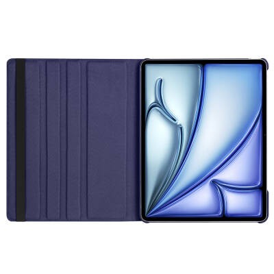Apple iPad Air 13 2024 Zore Dönebilen Standlı Kılıf - 4