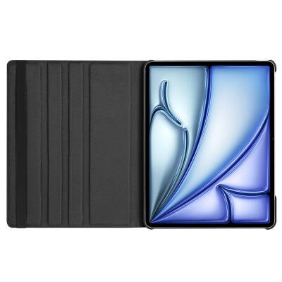 Apple iPad Air 13 2024 Zore Dönebilen Standlı Kılıf - 8