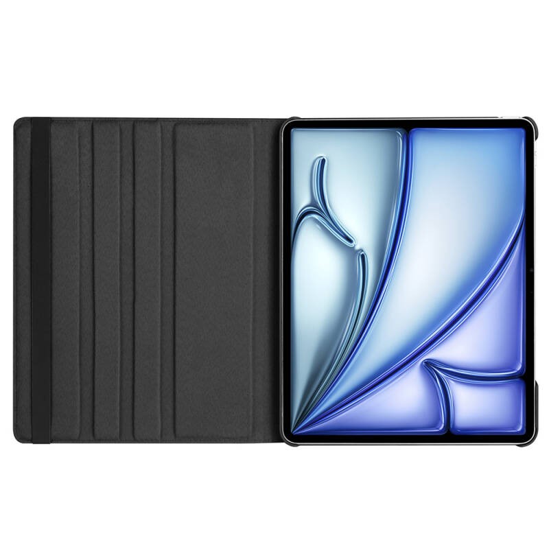 Apple iPad Air 13 2024 Zore Dönebilen Standlı Kılıf - 8