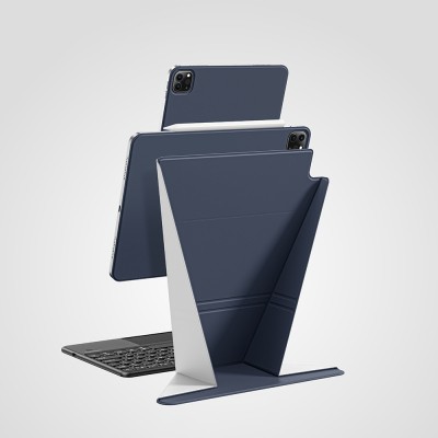 Apple iPad Air 13 2025 M3 Amazingthing Matte Pro Mag Folio Katlanabilir Magnetik Standlı Kılıf - 12