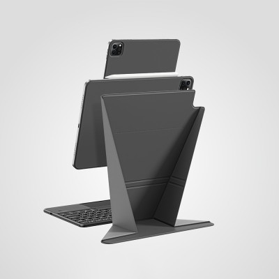 Apple iPad Air 13 2025 M3 Amazingthing Matte Pro Mag Folio Katlanabilir Magnetik Standlı Kılıf - 19