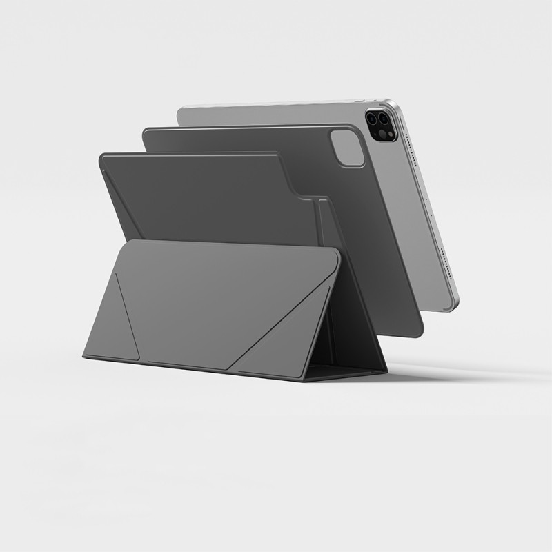 Apple iPad Air 13 2025 M3 Amazingthing Matte Pro Mag Folio Katlanabilir Magnetik Standlı Kılıf - 20