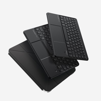 Apple iPad Air 13 2025 M3 Amazingthing Minimal KeyLite Combo Klavyeli Standlı Kılıf - 7