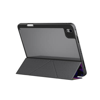 Apple iPad Air 13 2025 M3 Kılıf SkinArma Holografik Tasarımlı Arkası Şeffaf Çıkarılabilir Magnetik Kira Kobai Kılıf - 5