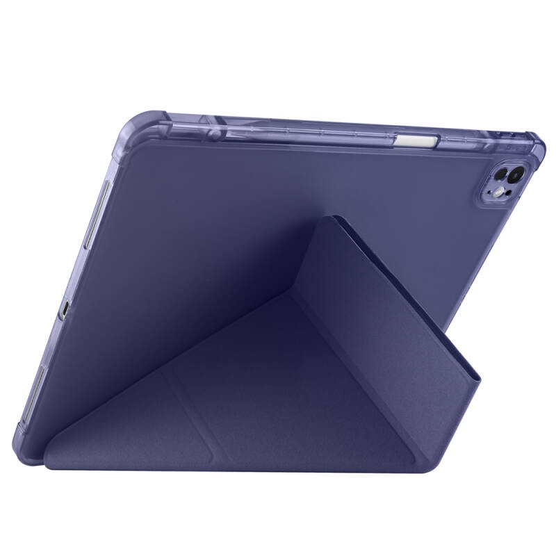 Apple iPad Air 13 2025 M3 Kılıf Zore Tri Folding Kalem Bölmeli Standlı Kılıf - 17
