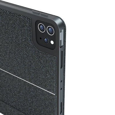 Apple iPad Air 13 2025 M3 Wiwu Mag Touch Klavyeli Standlı Kılıf - 4