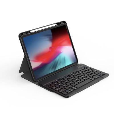 Apple iPad Air 13 2025 M3 Wiwu Protective Hidden Pen Compartment Keyboard Case - 6