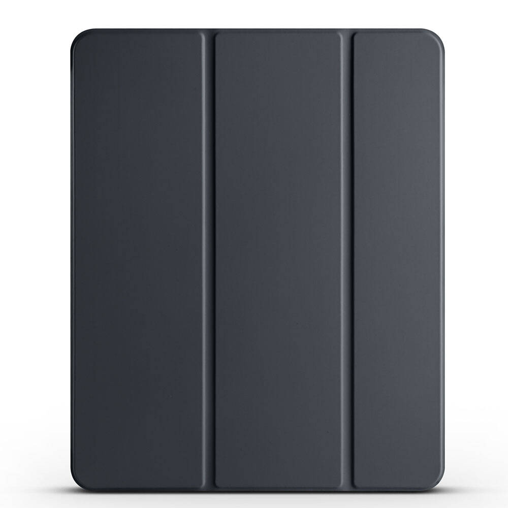 iPad Air 13 2025 M3 NXXA Smart Cover Kalem Bölmeli Standlı 1-1 Kılıf - Siyah