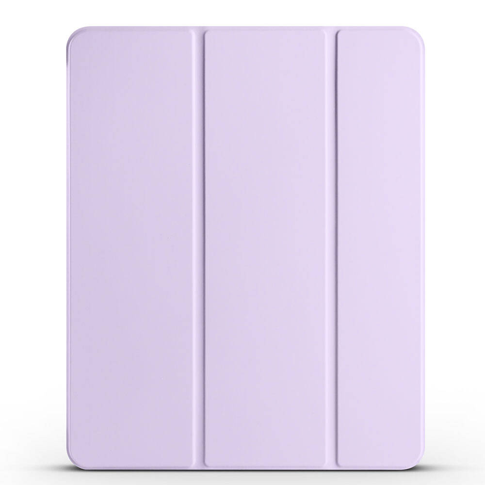 iPad Air 13 2025 M3 NXXA Smart Cover Kalem Bölmeli Standlı 1-1 Kılıf - Lila