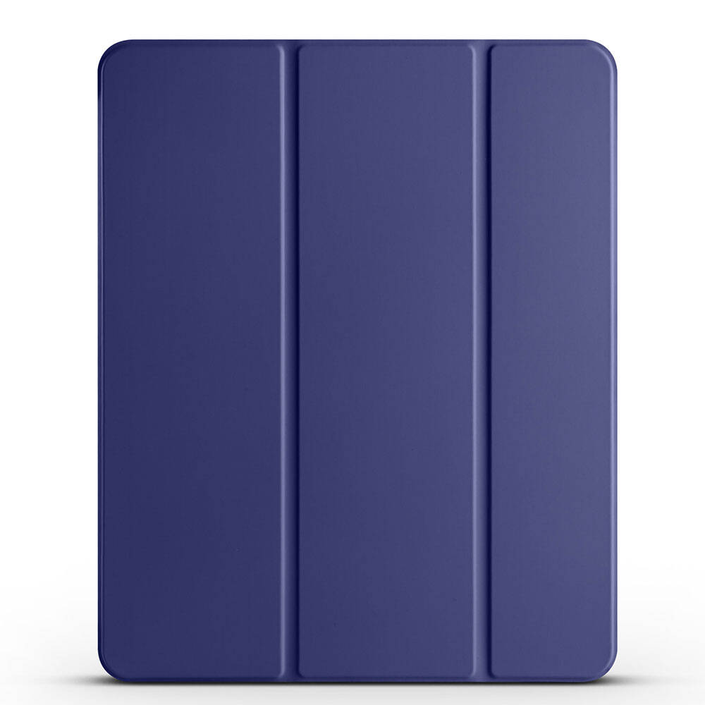 iPad Air 13 2025 M3 NXXA Smart Cover Kalem Bölmeli Standlı 1-1 Kılıf - Lacivert