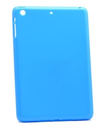 Apple iPad Mini 2-3 Kılıf Zore Tablet Süper Silikon Kapak Mavi