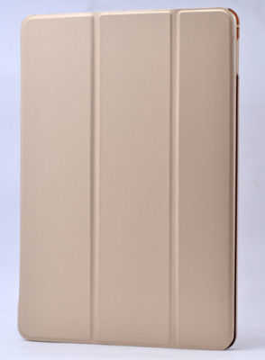 Apple iPad Mini 2 3 Zore Smart Cover Standlı 1-1 Kılıf - Gold