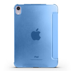 Apple iPad Mini 2021 (6.Nesil) Zore Smart Cover Standlı 1-1 Kılıf - Thumbnail