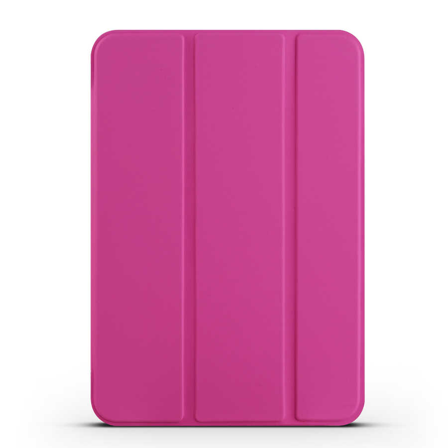 Apple iPad Mini 2021 (6.Nesil) Zore Smart Cover Standlı 1-1 Kılıf - Pembe
