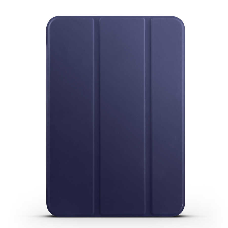 Apple iPad Mini 2021 (6.Nesil) Zore Smart Cover Standlı 1-1 Kılıf - Lacivert