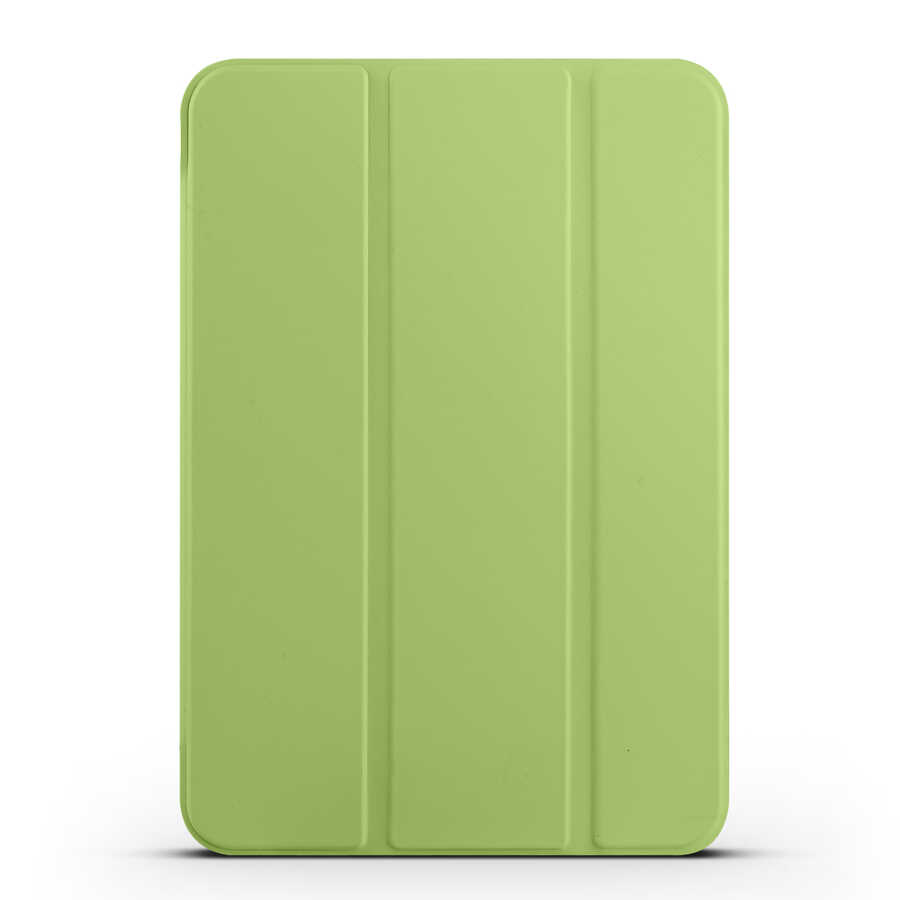 Apple iPad Mini 2021 (6.Nesil) Zore Smart Cover Standlı 1-1 Kılıf - Yeşil