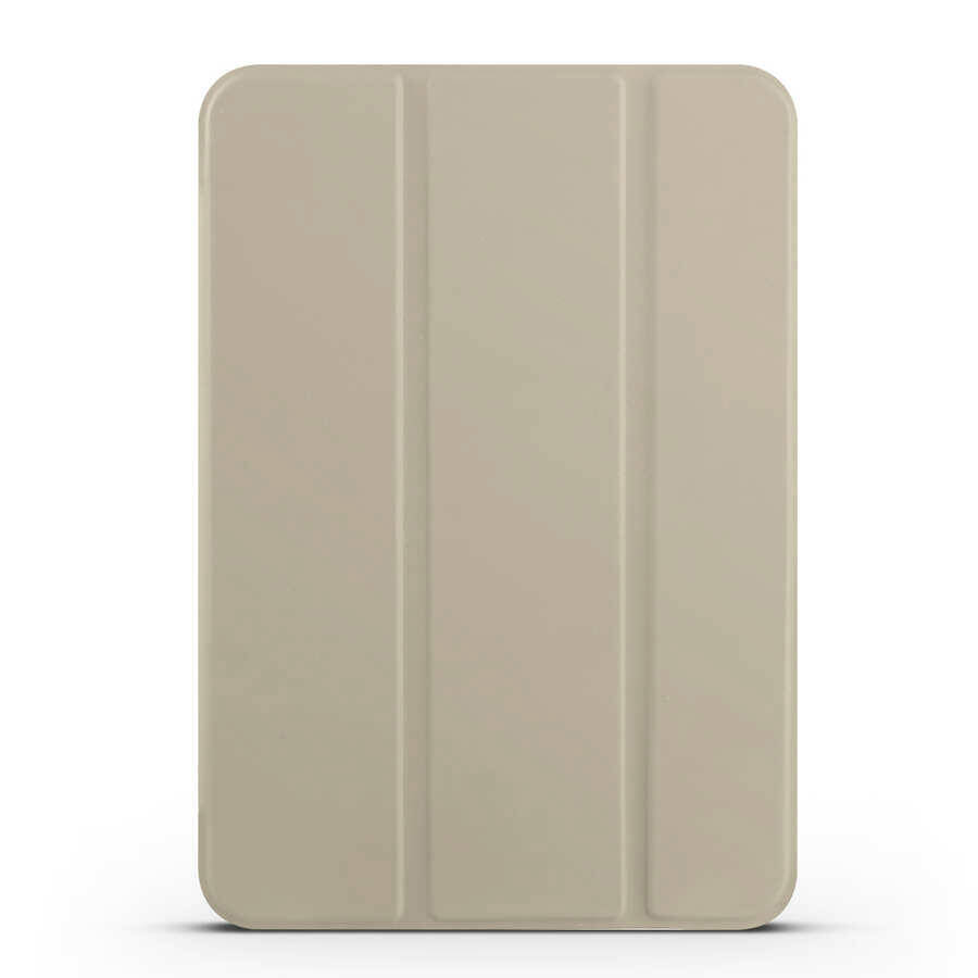 Apple iPad Mini 2021 (6.Nesil) Zore Smart Cover Standlı 1-1 Kılıf - Gold
