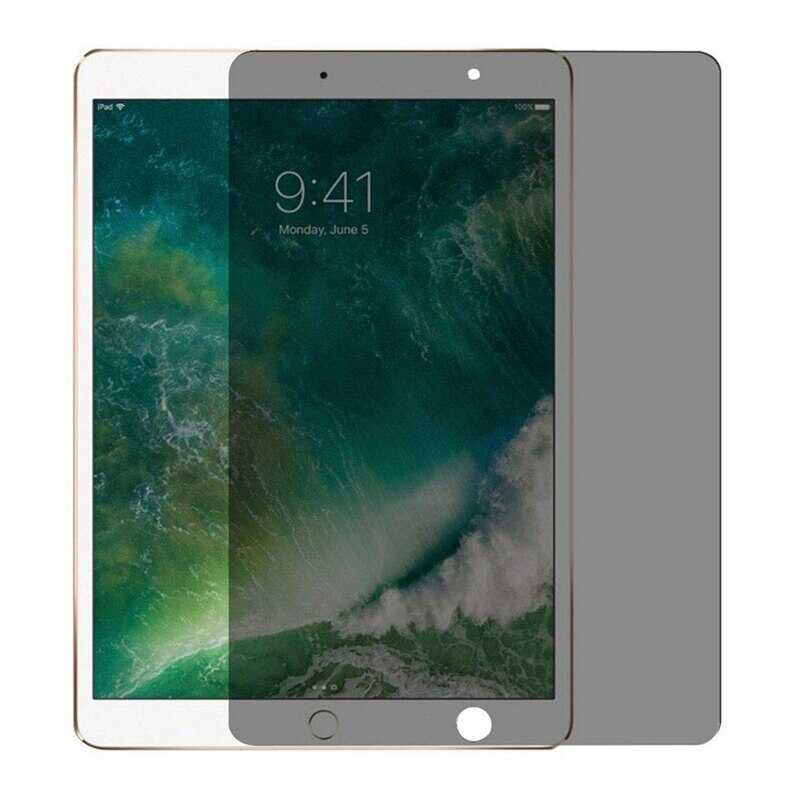 Apple iPad Mini 4 Zore Tablet Privacy Temperli Cam Ekran Koruyucu - Siyah