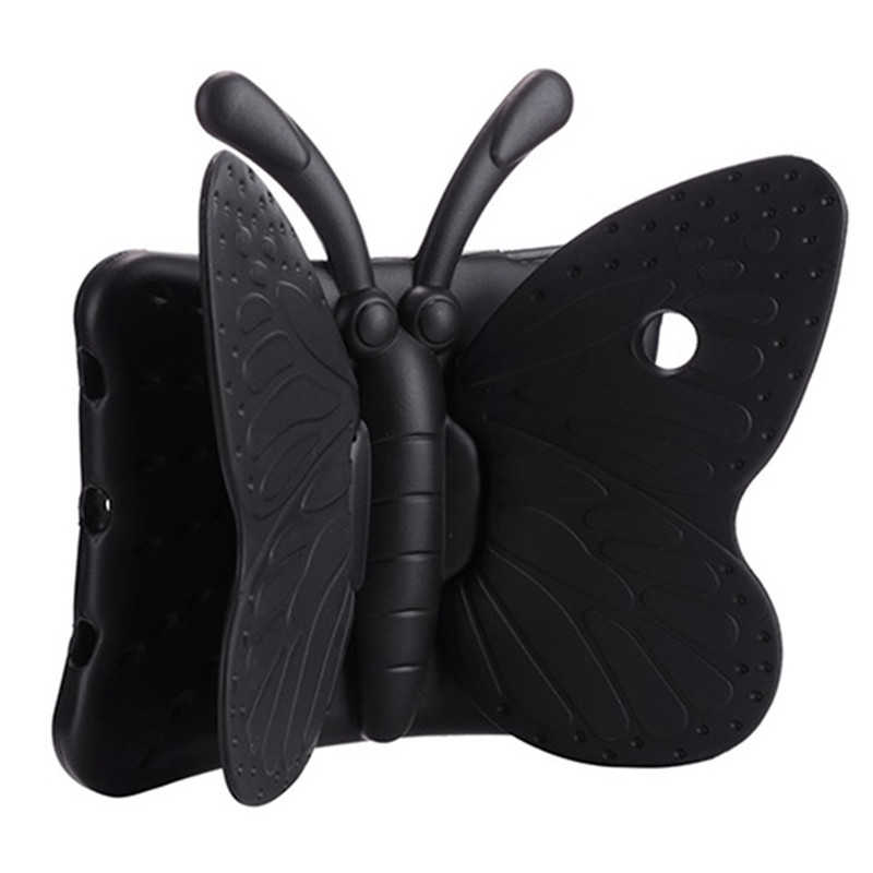 Apple iPad Mini 5 Zore Butterfly Standlı Tablet Kılıf - Siyah