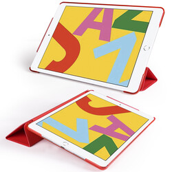 Apple iPad 10.2 (8.Nesil) Zore Smart Cover Standlı 1-1 Kılıf - Thumbnail