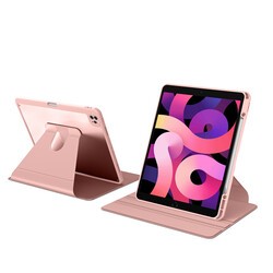 Apple iPad Pro 12.9 2021 (5.Nesil) Kılıf Zore Nayn Dönebilen Standlı Kılıf - 6