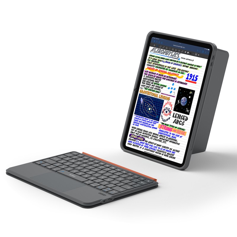 Apple iPad Pro 11 2020 (2nd Gen) Wiwu MK-005 Combo 3-in-1 Case with Stylus Holder, Keyboard and Stand - 4