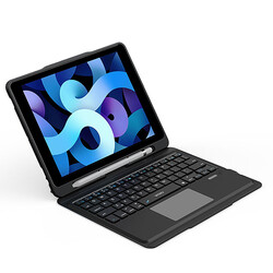 Apple iPad Pro 11 2020 (2.Nesil) Wiwu Keyboard Folio Kablosuz Klavyeli Kılıf - Thumbnail