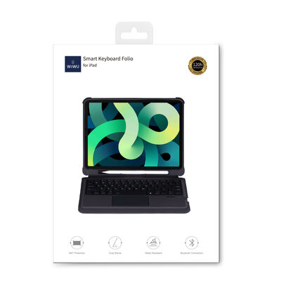 Apple iPad Pro 11 2020 (2.Nesil) Wiwu Keyboard Folio Kablosuz Klavyeli Kılıf