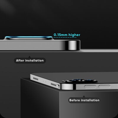 Apple iPad Pro 11 2020 (2.Nesil) Zore Kamera Lens Koruyucu Cam - 8