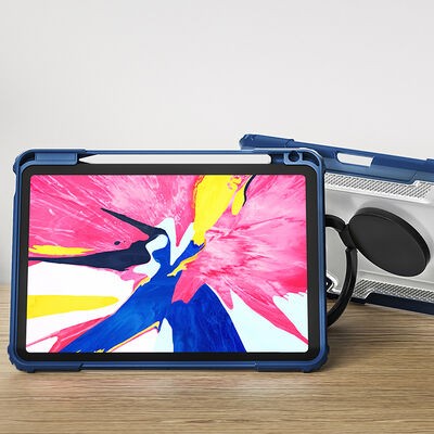 Apple iPad Pro 11 2021 (3.Generation) Wiwu Mecha Rotative Stand Tablet Case - 13
