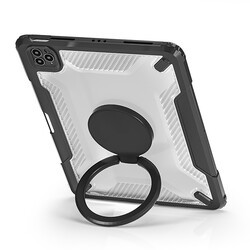 Apple iPad Pro 11 2021 (3.Nesil) Wiwu Mecha Dönebilen Standlı Tablet Kılıfı - 5