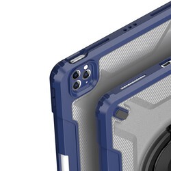 Apple iPad Pro 11 2021 (3.Nesil) Wiwu Mecha Dönebilen Standlı Tablet Kılıfı - 7