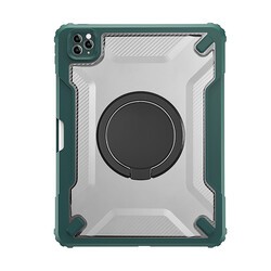 Apple iPad Pro 11 2021 (3.Nesil) Wiwu Mecha Dönebilen Standlı Tablet Kılıfı - 18
