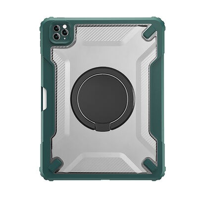 Apple iPad Pro 11 2021 (3.Nesil) Wiwu Mecha Dönebilen Standlı Tablet Kılıfı - 18