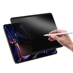 Apple iPad Pro 11 2022 M2 ​Wiwu iPrivacy Magnetik Paper Like Hayalet Ekran Koruyucu - Thumbnail