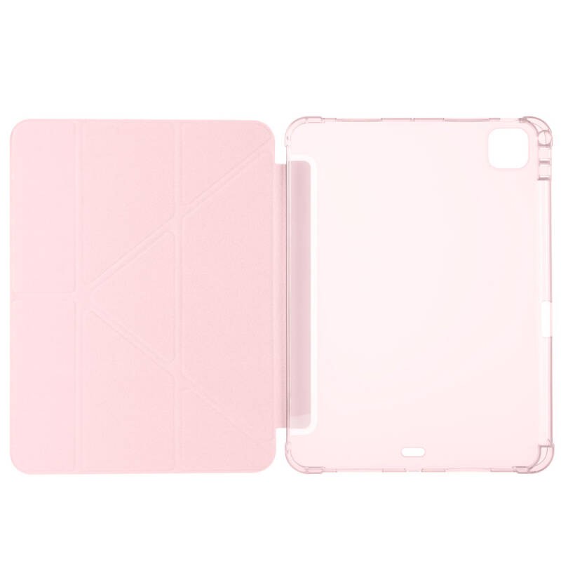 Apple iPad Pro 11 2024 Case Zore Tri Folding Stand Case with Pen Compartment - 14