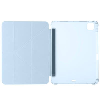 Apple iPad Pro 11 2024 Case Zore Tri Folding Stand Case with Pen Compartment - 16